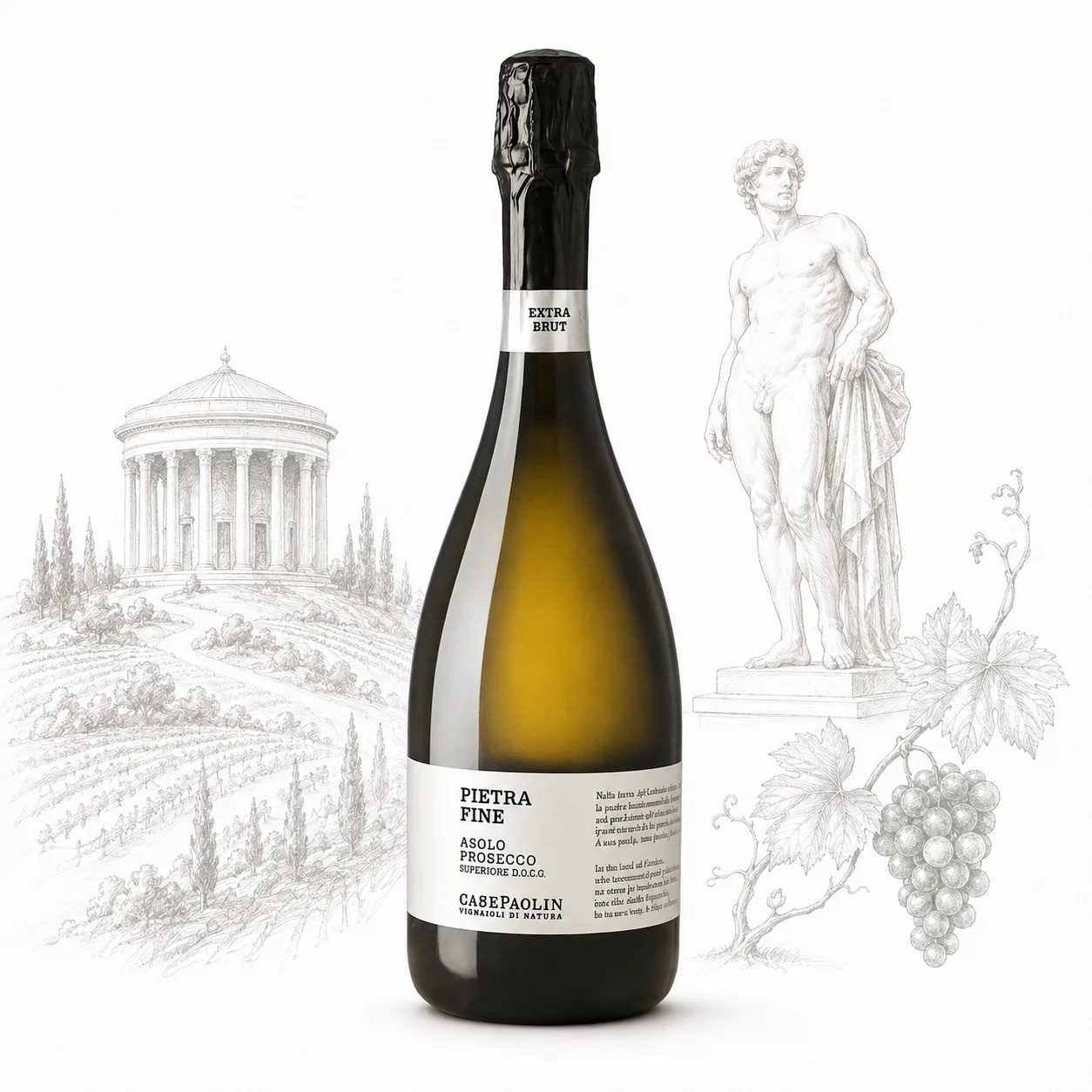 PIETRA FINE｜Asolo Prosecco DOCG Superiore · Extra Brut